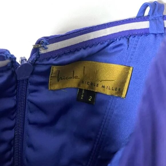 Nicole Miller New York Ruffle Strapless Gown - Picture 8 of 8